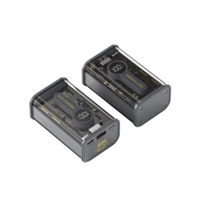 transparent mini 10000mah powerbank